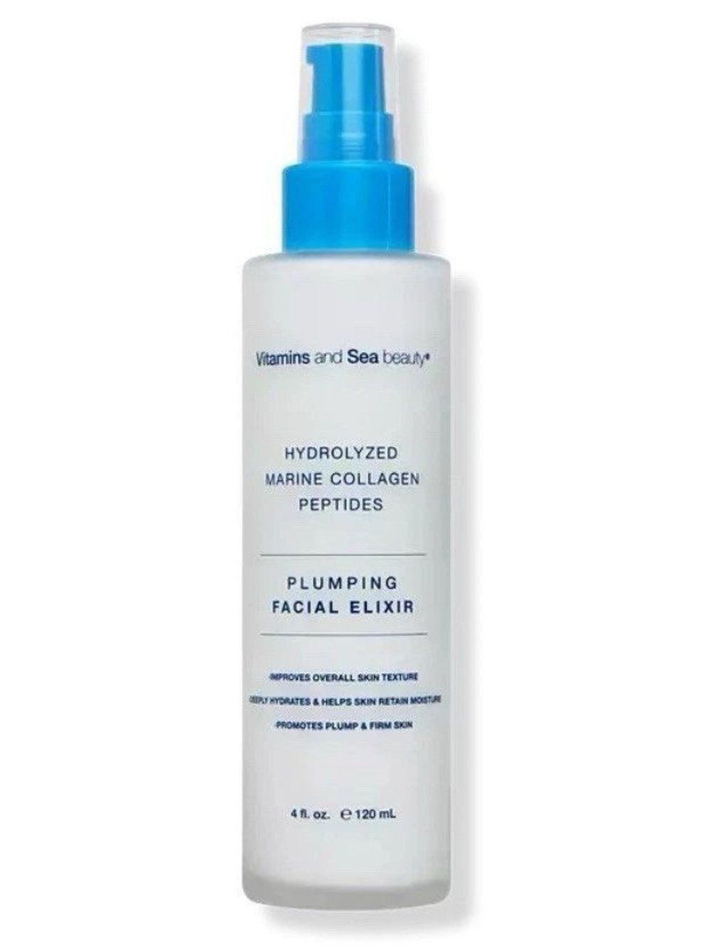 Vitamins and Sea beauty NWOB Plumping Facial Elixir — Marine Collagen Peptides